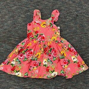 Girls flower dress